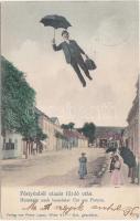 Pöstyén, flying gentleman