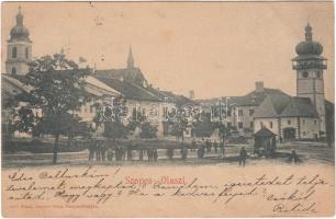 1899 Szepesolaszi main square