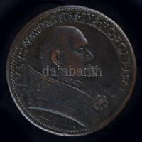 Olaszország / Pápai Állam 1617. "V. Pál pápa /A Szt. Péter bazilika főkapuja" Br emlékérem (39mm) T:2- Italy / Papal States 1617. "Pope Paul V / The Main Door of the St. Peter Basilica" Br commemorative coin (39mm) C:VF
