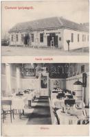 Ipolyság railway restaurant, interior