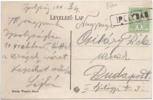 Ipolyság railway restaurant, interior