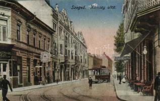 Szeged, Kölcsey utca, Hotel Royal, Szatmári Géza üzlete (fa)