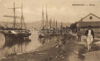 Metkovic, port, ships