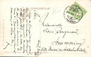 Huszt market place, fair