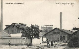 Perecsény chemical works