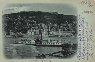 1898 Budapest XI. Gellérthegy, Hattyú hajó (EK)