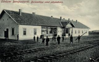 Beregszász Rózsavölgyi vasútállomás / railway station