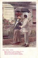 Der Liebe Lohn, romantic couple (small tear)