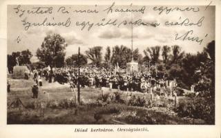 Diósd kertváros, országzászló