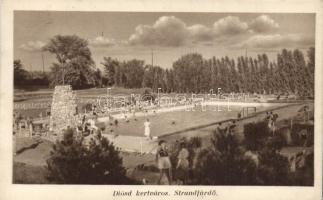 Diósd kertváros, strandfürdő