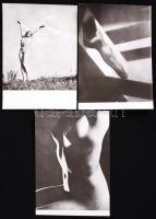 3db akt fotó / nude photos 18x13cm