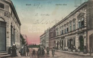 Sziszek, Sisak; Savska ulica / Sava street