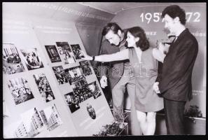 Farkas Bertalan fiatalkori fotója, 12x18cm