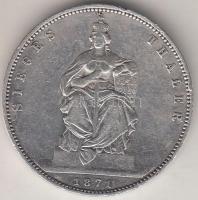 Német Államok / Poroszország 1871A Tallér Ag "Francia győzelem" T:2,2-
German States / Pru...