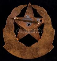 1960-1964. 3db klf "Díszszemle" zománcozott jelvény T:2