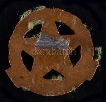 1960-1964. 3db klf "Díszszemle" zománcozott jelvény T:2