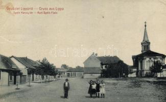 Lippa, square of Károly Spéth (fa)