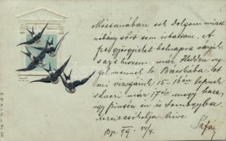1899 swallows, Emb.