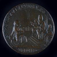 Olaszország / Pápai Állam 1664. "III. Pius pápa / A pápa áldását adja Cesare Borgia-ra" Br...