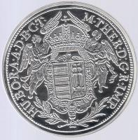 Magyar tallérok utánveretben "Mária Terézia Tallérja 1780." Ag (0,999) 20g T:PP Tanúsítván...