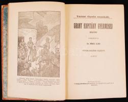 Verne Gyula munkái: Grant Kapitány Gyermekei I-II.
Forrás nyomdai műintézet és kiadóvállalat R.-T. K...