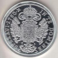 Magyar tallérok utánveretben "Lotharingiai Ferenc Tallérja 1753." Ag (0,999) 20g T:PP Tanú...