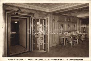 Budapest V. Pesti Hazai Első Takarékpénztár Egyesület, páncélterem (wet damage)