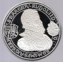 Magyar tallérok utánveretben "Rudolf Tallérja 1598." Ag (0,999) 20g T:PP Tanúsítvánnyal, csak 2000db!