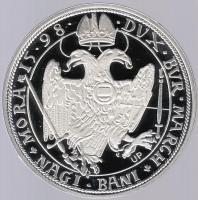 Magyar tallérok utánveretben "Rudolf Tallérja 1598." Ag (0,999) 20g T:PP Tanúsítvánnyal, c...