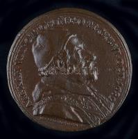 Olaszország / Pápai Állam 1689. "VIII. Sándor pápa / Földgömb a zodiákus jelekkel" Br emlékérem (36mm) szign.: IO. HAMERANUS T:2- Italy / Papal States 1689. "Pope Alexander VIII / Globe with zodiacal signs" Br commemorative coin (36mm) sign.: IO. HAMERANUS C:VF