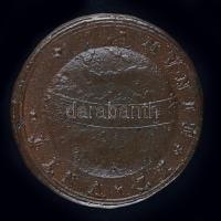 Olaszország / Pápai Állam 1689. "VIII. Sándor pápa / Földgömb a zodiákus jelekkel" Br emlé...