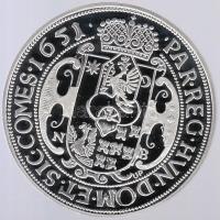 Magyar tallérok utánveretben "II. Rákóczi György Tallérja 1651." Ag (0,999) 20g T:PP Tanús...