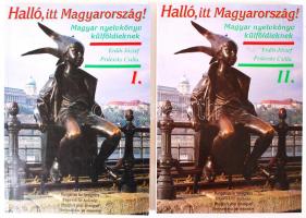 Erdős József-Prileszky Csilla: Halló, itt Magyarország! I.II. tankönyv. Magyar nyelvkönyv külföldieknek.  Akadémia Kiadó. Budapest, 1992.