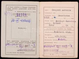 1963. Légoltalmi igazolvány, Közlekedés- és Postaügyi Minisztérium