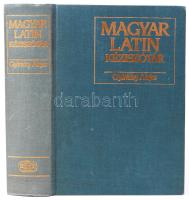 Györkösy Alajos: Magyar-Latin kéziszótár. 8. kiadás, Akadémia Kiadó, Bp., 1994.