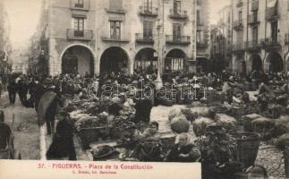 Figueres, Figueras; Plaza de la Constitucion