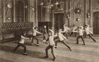 Vienna Theresianische Akademie; fencing hall