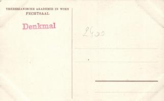 Vienna Theresianische Akademie; fencing hall