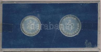 1961. 25Ft Ag + 50Ft Ag "Bartók Béla" T:P Eredeti MNB plasztiktokban!