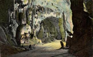 Postojna Cave, end of the runway