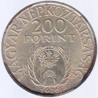 1976. 200Ft Ag "II.Rákóczi Ferenc" T:exBU anyaghiba