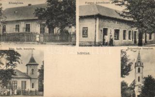 Iváncsa Községháza, Hangya, Ref. templom, Róm. kat. templom (fl)