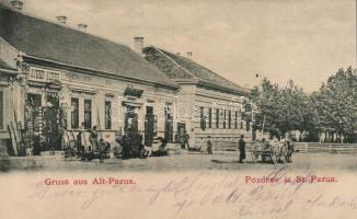 Ópazova, Alt Pazua, Stare Pazua; the shop of Gerber