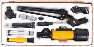 Skyview hiánytalan teleszkóp készlet, eredeti dobozában, 25×51 cm