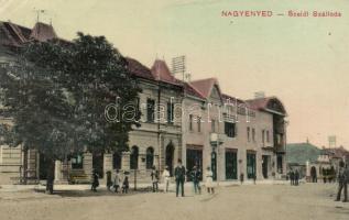 Nagyenyed Szeidl Hotel, cafe (fa)
