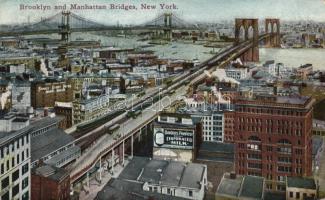 New York Brooklyn and Manhattan Bridges (EB)