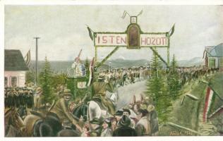 Aknaszlatina, entry of the Hungarian troops 17th March, 1939. s: Keisz F.