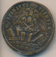 Olaszország / Pápai Állam ~1650. "VI. Adorján pápa / A bölcsesség lelke" Br emlékérem (32m...