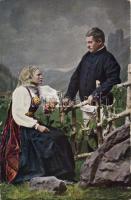 Transylvania, csángó couple