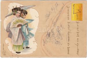 Japanese folklore, Emb. litho (b)